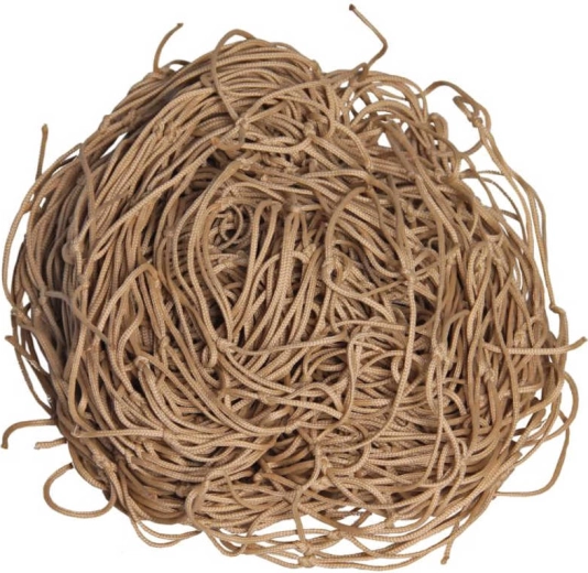 Filet décoratif / d’agencement Noe beige 5 × 1 m - 1 pièce