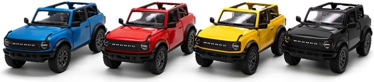 Modèle en métal Ford Bronco 2022 à rétrofriction