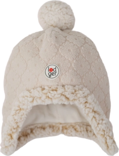 Bonnet en polaire Lodger Hatter Folklore Fleece Birch (3–6 mois) - 1 pièce