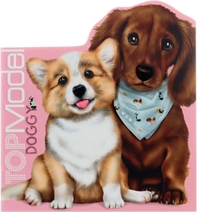Cahier créatif avec des chiens