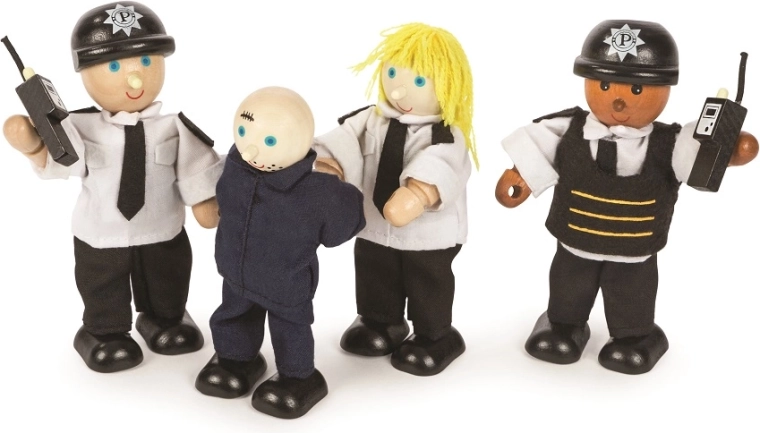 Tidlo Figurines policier et voleur