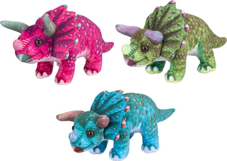 Tricératops en peluche 30 cm