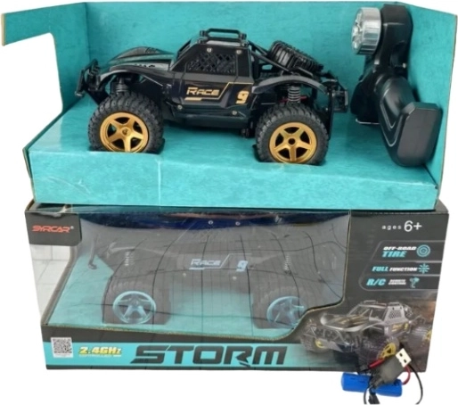 Voiture buggy télécommandée avec accessoires