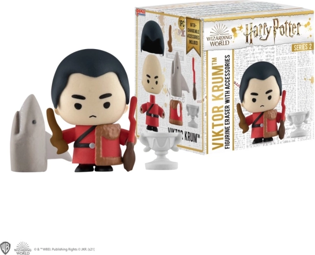 Harry Potter figurine en caoutchouc Viktor Krum (Série 2)