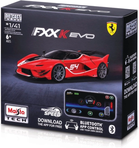 Maisto RC Ferrari FXX-K EVO rouge 1:41 avec éclairage