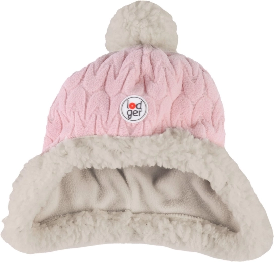 Bonnet d’hiver en polaire Lodger avec pompon Empire Fleece Sensitive 0–3 mois