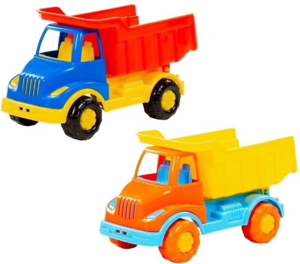 Camion-benne en plastique Leon pour enfants