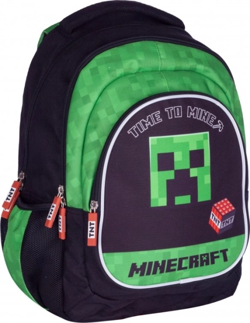Sac à dos scolaire MINECRAFT Time to Mine (petit) ASTRA