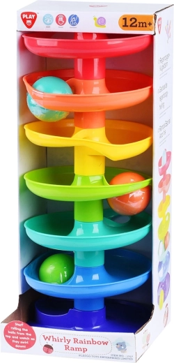 Playgo rampe spiralée arc-en-ciel - 1 pièce