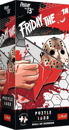Puzzle Trefl Premium Plus Hall of Horror : Vendredi 13 – 1000 pièces