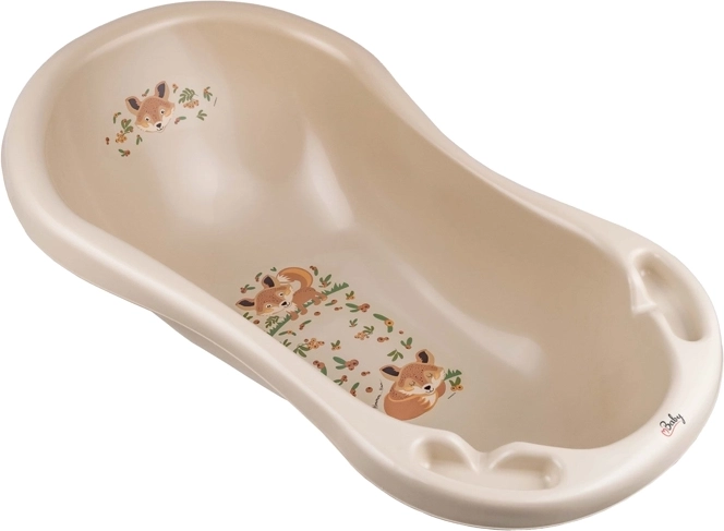 Baignoire bébé Maltex The Nature Buddies renard 84 cm beige