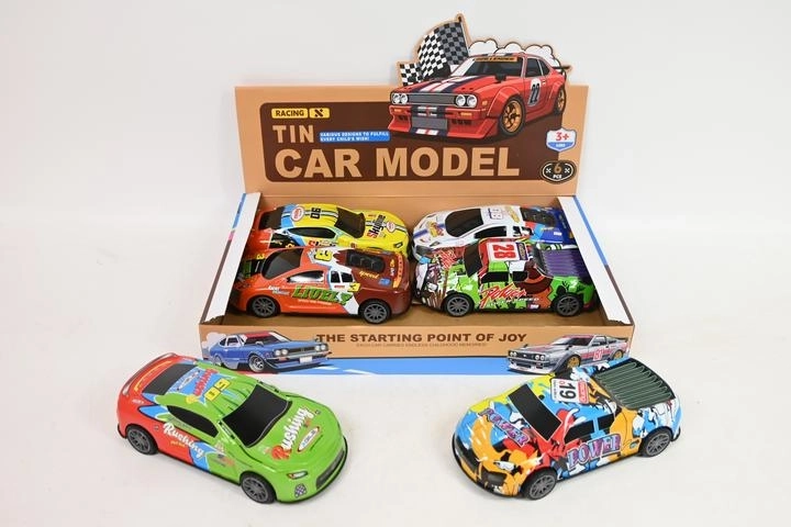 Petite voiture de sport – métal, motif aléatoire