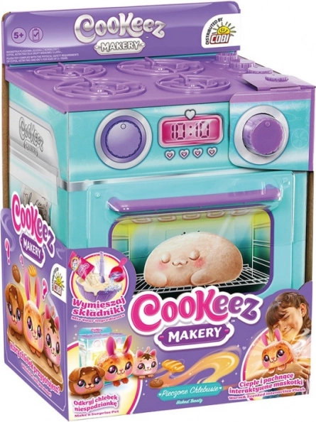 Coffret de jeu Cookeez Makery™ « Faites cuire votre propre peluche - set de jeu avec four »