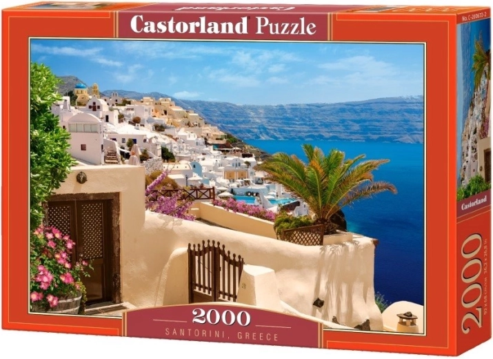 Puzzle Castorland Santorin, Grèce 2000 pièces