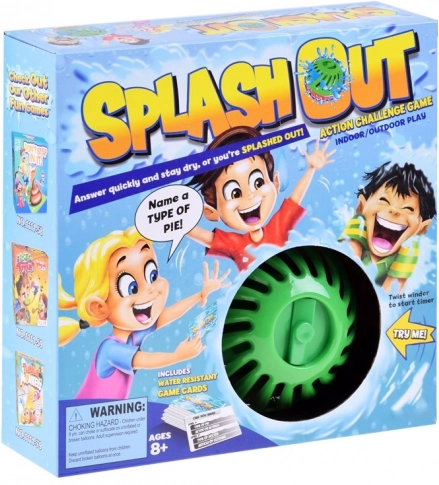 Jeu de fête aquatique Splash Out – questions contre la montre