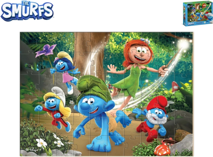 Puzzle pour enfants Les Schtroumpfs – Princesse (60 pièces)