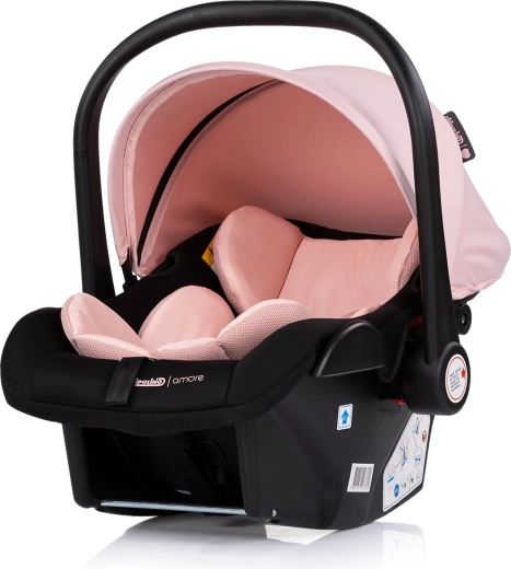 Siège auto Chipolino Amore i-Size 40–87 cm rose poudré
