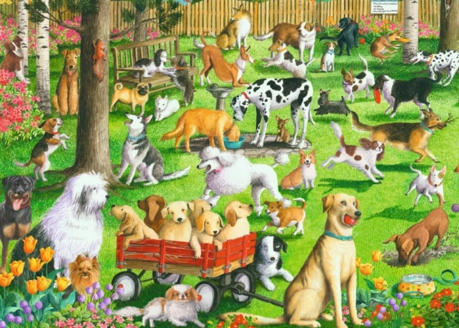 Puzzle Ravensburger Parc canin XXL 500 pièces