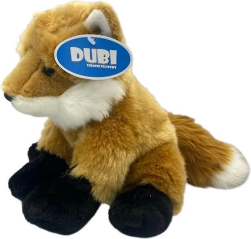Renard en peluche assis 26 cm