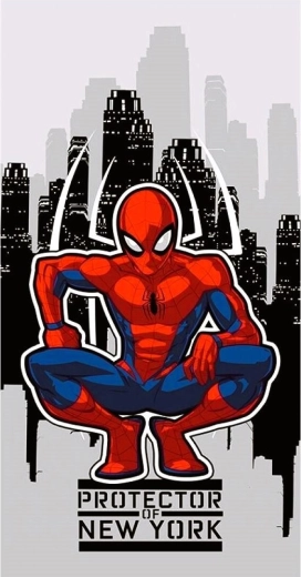 Serviette de plage Spiderman