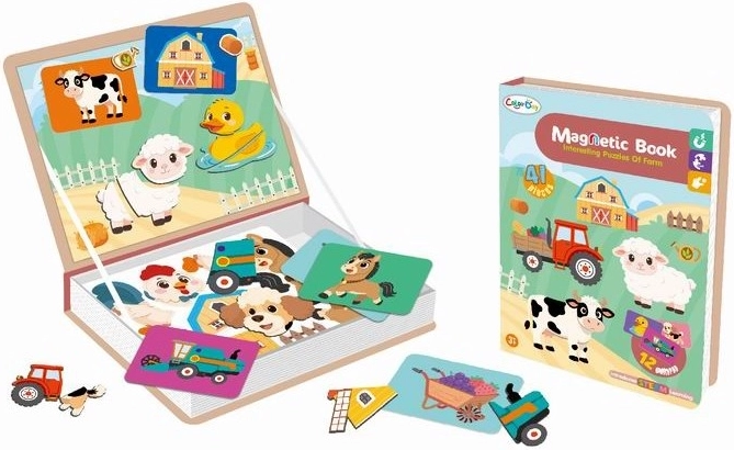 Puzzle magnétique Ferme - 1 pièce