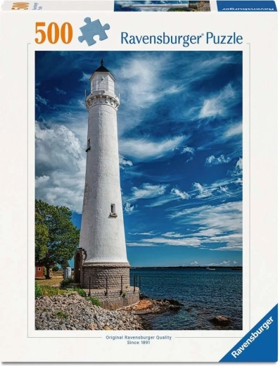 Puzzle Ravensburger phare à Karlskrona, Suède 500 pièces