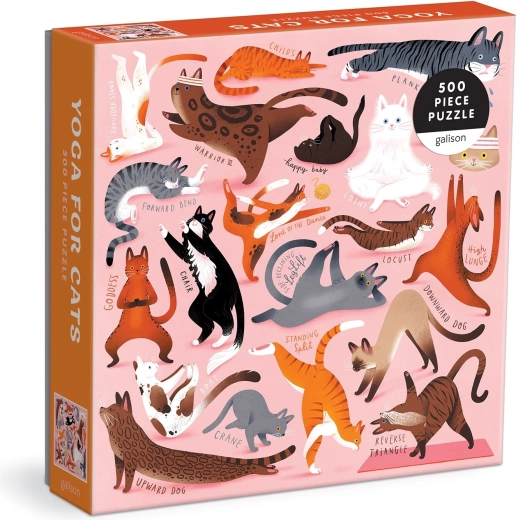 Puzzle Yoga pour chats 500 pièces