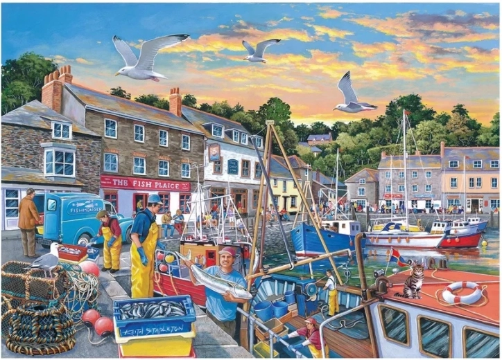 House of Puzzles La prise du jour – puzzle de 500 grandes pièces