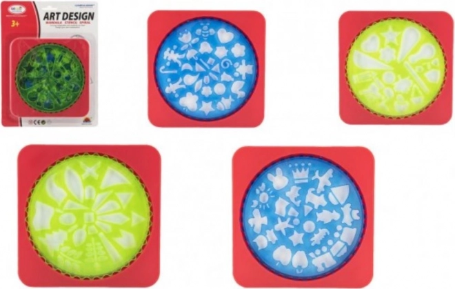 Gabarits de dessin pour mandalas et spirales