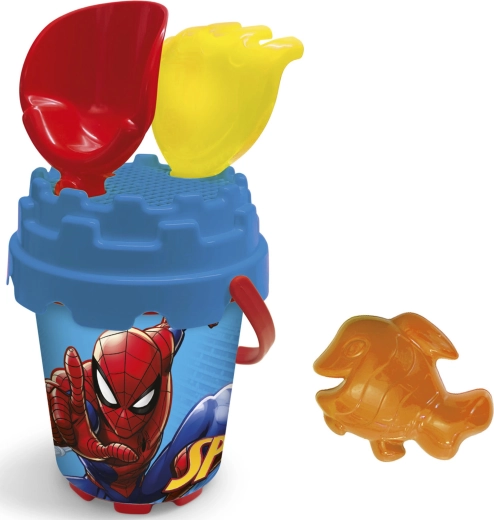 Set de sable Spider-Man avec seau