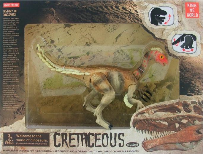 Figurine Therizinosaurus SPARKYS avec membres articulés