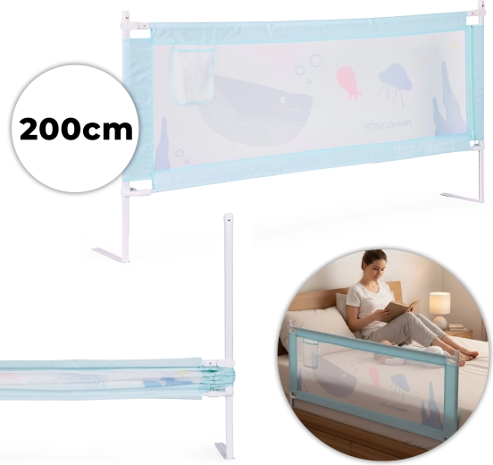 Barrière de lit pour enfants 200 cm ECOTOYS