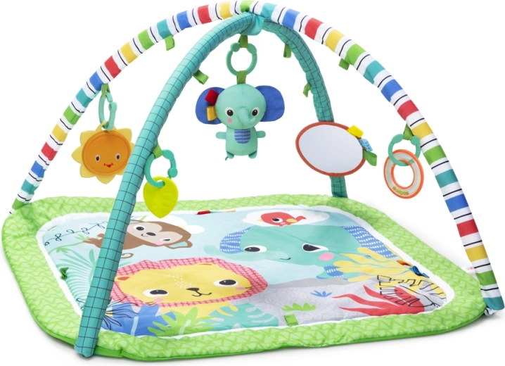 Tapis d’éveil avec arche Wild Wiggles BRIGHT STARTS