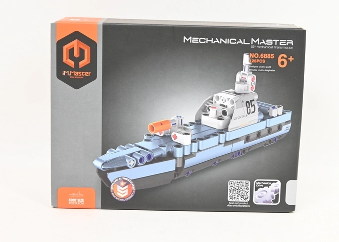 IM.Master bateau militaire 2-en-1 (125 pièces)