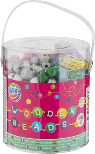 Perles en bois 250 g