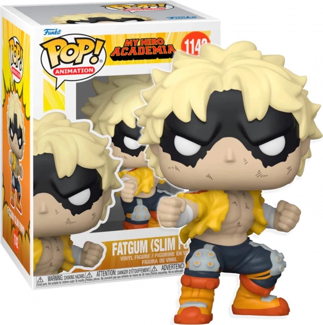funko pop! my hero academia fatgum forme mince figurine en vinyle