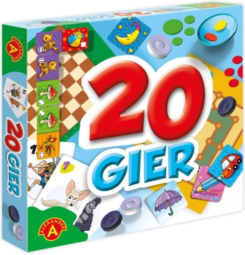 Ensemble de 20 jeux, Jeux de famille