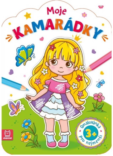 Mes copines – livre de coloriage pour les tout-petits - 1 pièce