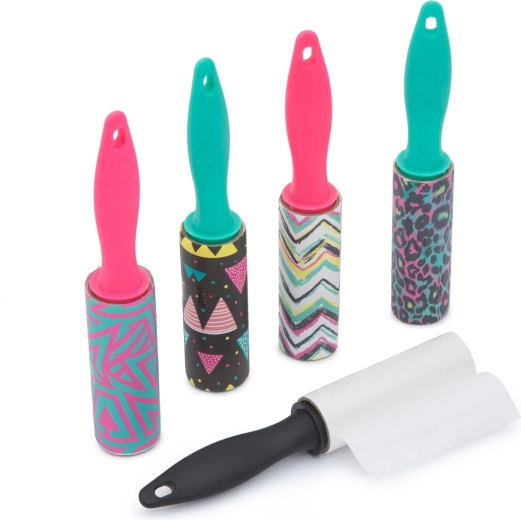 Rouleaux adhésifs nettoyants pour vêtements, 5 pièces