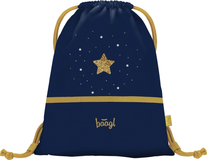 Baagl sac pour chaussures Unicorn Gold