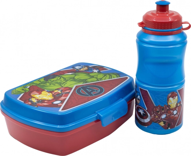Set repas enfant 2 en 1 AVENGERS STOR