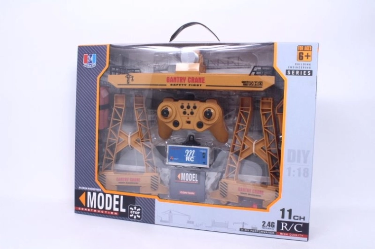 Grue portique RC avec chargeuse