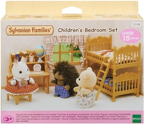 Sylvanian Families chambre d’enfant avec lits superposés