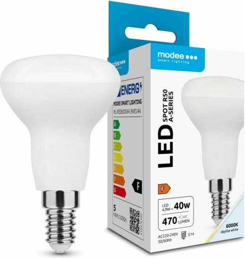 Ampoule LED Modee R50 E14 4,9 W blanc froid 470 lm 110°