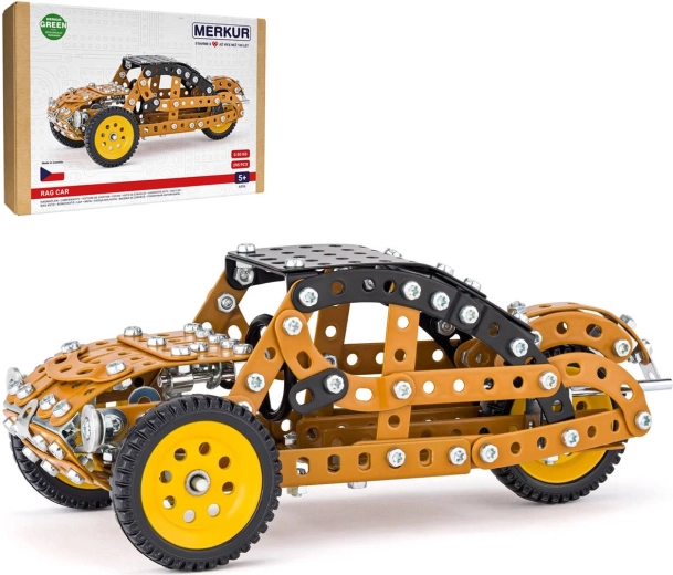 Jeu de construction métallique Merkur, automobile historique hadraplán, 295 pièces