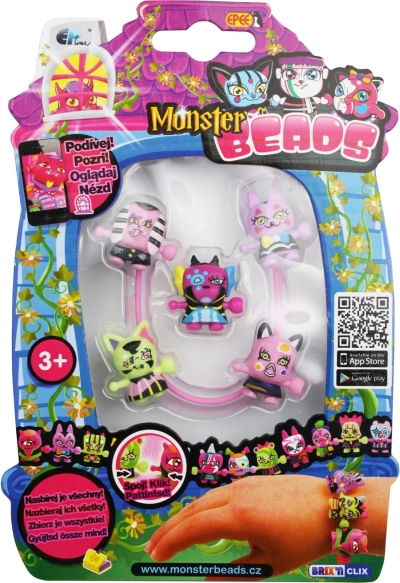 Monster Cool Pack – petits monstres, set de 6 pcs
