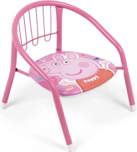 Chaise enfant en métal Peppa Pig