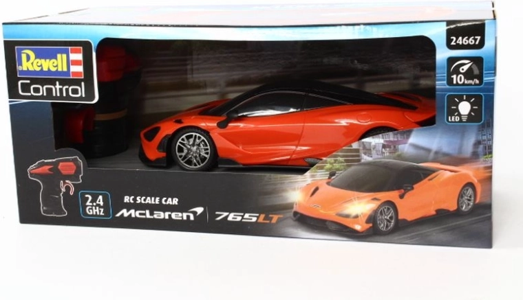 Voiture RC Revell Control McLaren 765LT à l’échelle 1:24