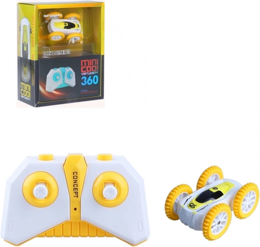 Voiture RC cascadeuse mini jaune