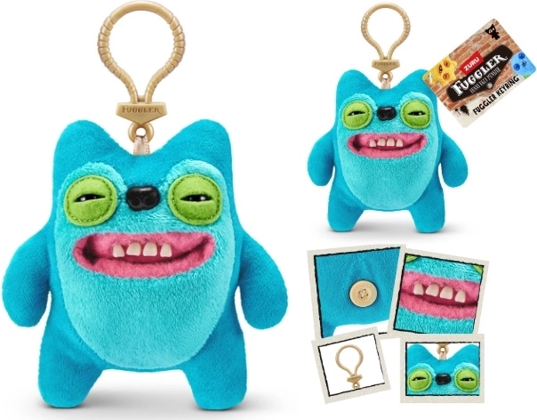 Pendentif en peluche ZURU FUGGLER 9 cm - 1 pièce